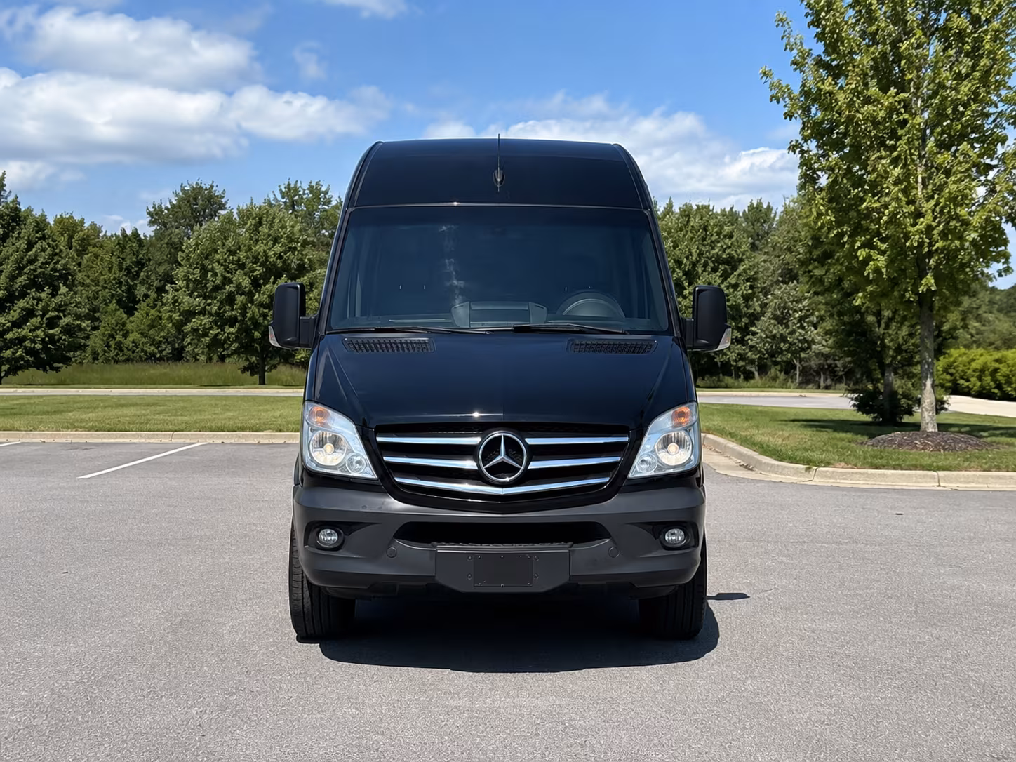 sprinter van with driver