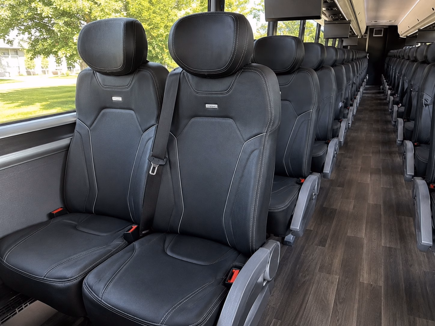 topeka employee transportation onboard seating